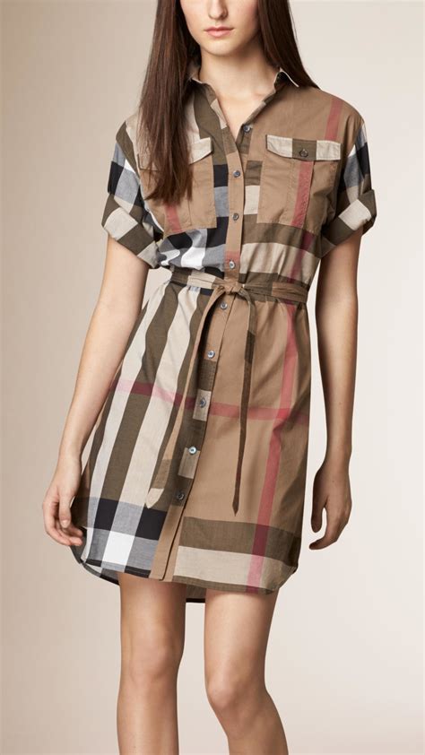 burberry shirt dresses sale|Burberry shirt dress for women.